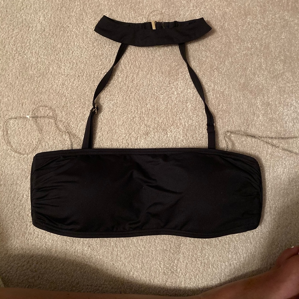 Michael Korda choker swim top